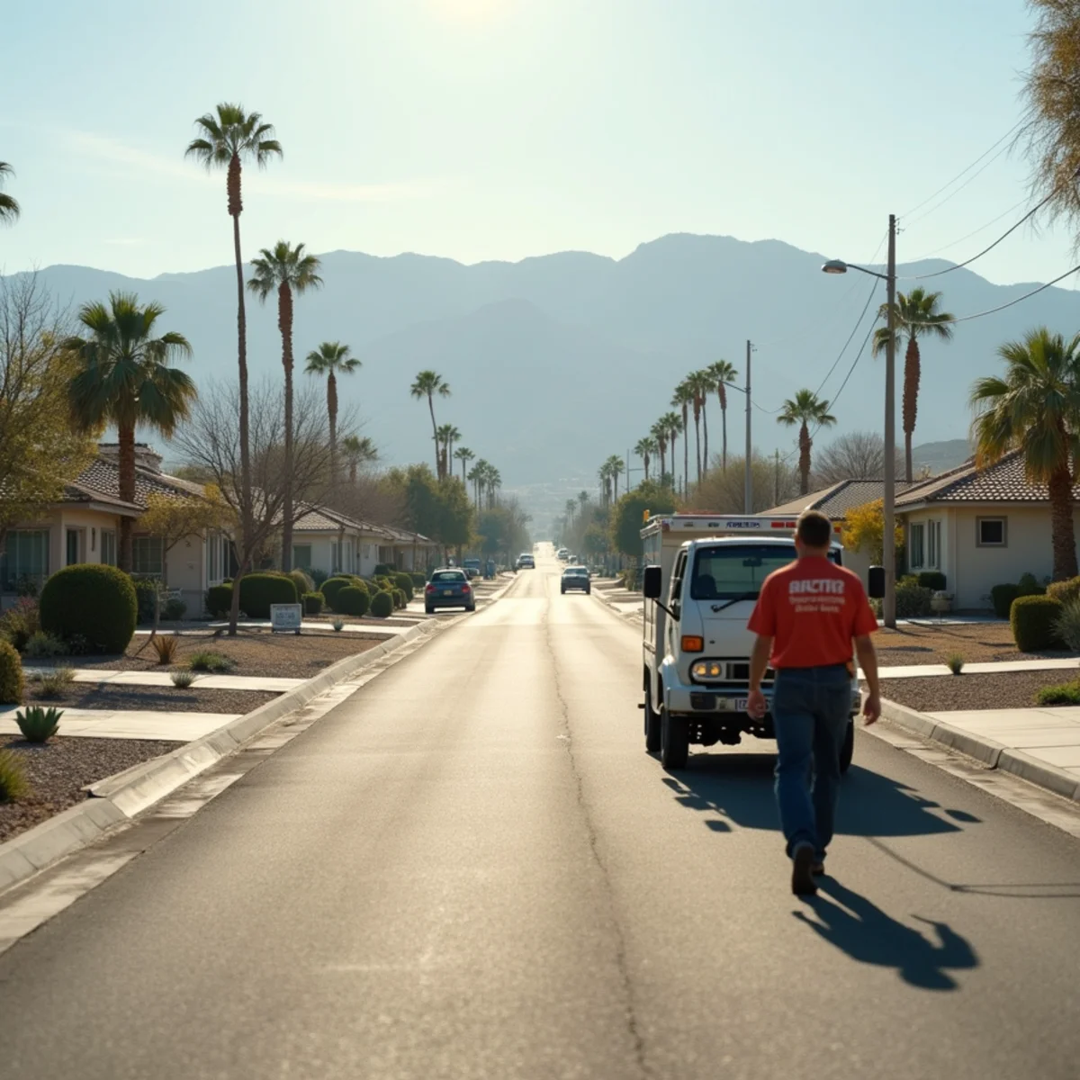 Single-story active adult community homes in Sun City, Menifee, CA