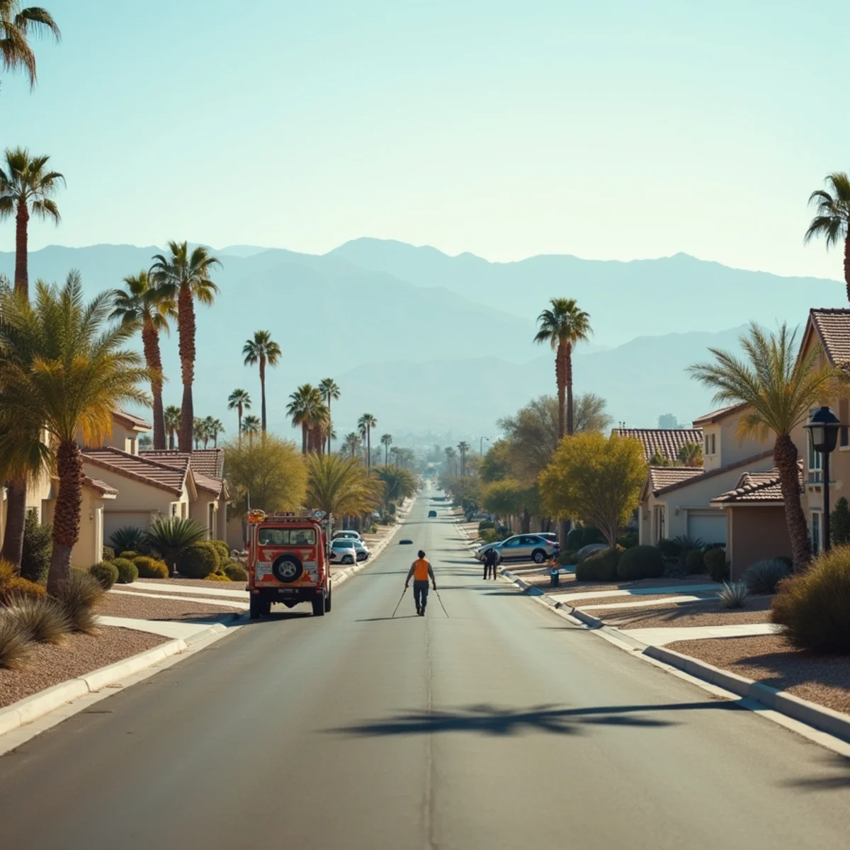 High Desert residential neighborhoods in Victorville, CA